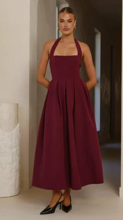 SASHA (BNE) Dresses|Maxi^Kristen Maxi Dress - Wine