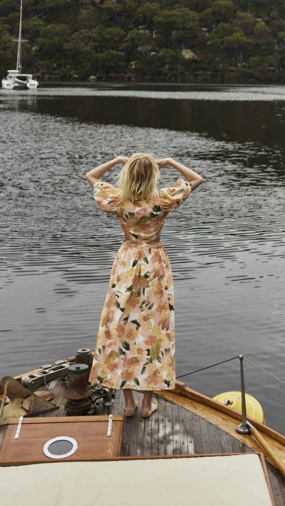Girl and the Sun Dresses|Midi^Kylo Midi Dress - Mallorca Floral