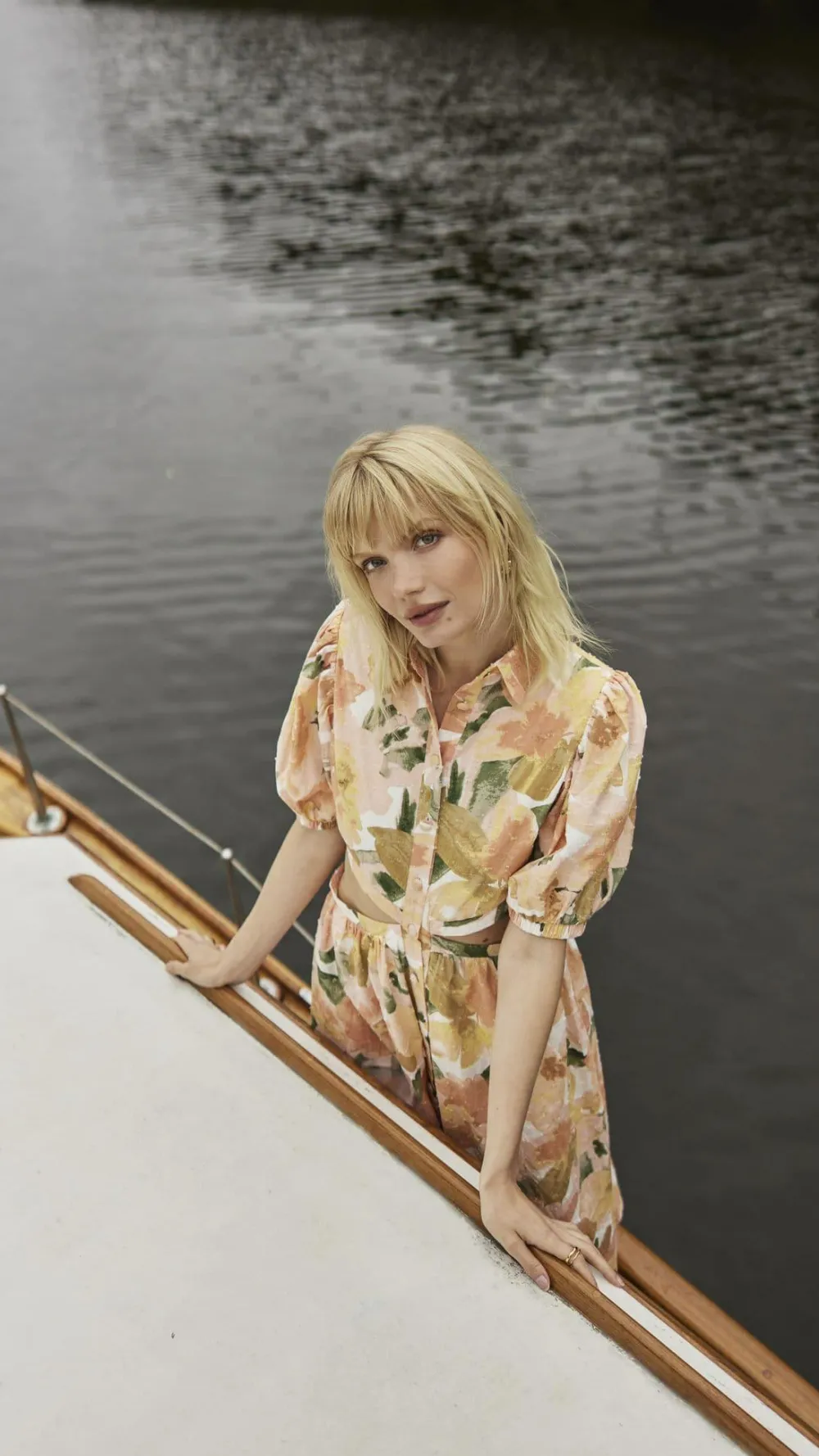 Girl and the Sun Dresses|Midi^Kylo Midi Dress - Mallorca Floral