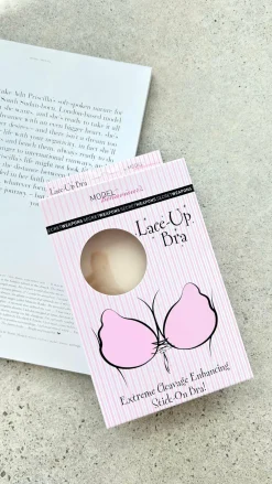 Secret Weapons Beauty|Booby Tape And Bra Accessories^Lace Up Bra - Nude