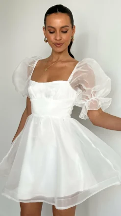 LILYWHYT Hen'S Collection|Dresses^Lakeithia Mini Dress - White