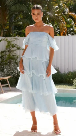 LILYWHYT Dresses|Maxi^Lanelle Maxi Dress - Blue