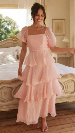 LILYWHYT Dresses|Maxi^Lanelle Maxi Dress - Pink
