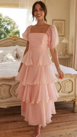 LILYWHYT Dresses|Maxi^Lanelle Maxi Dress - Pink