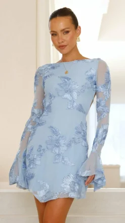 Shareen Dresses|Mini^Lanesia Mini Dress - Blue