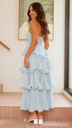 LILYWHYT Dresses|Maxi^Lanica Maxi Dress - Blue