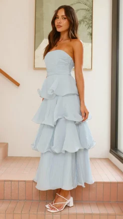 LILYWHYT Dresses|Maxi^Lanica Maxi Dress - Blue