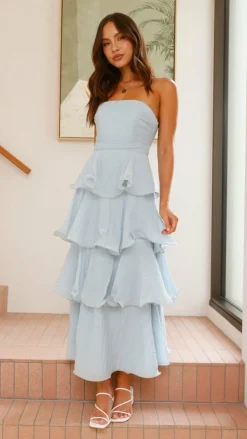 LILYWHYT Dresses|Maxi^Lanica Maxi Dress - Blue
