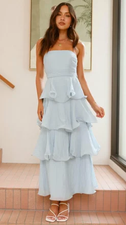 LILYWHYT Dresses|Maxi^Lanica Maxi Dress - Blue