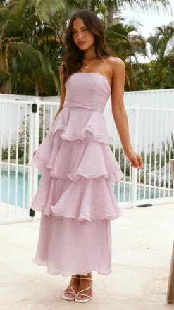 LILYWHYT Dresses|Maxi^Lanica Maxi Dress - Lilac