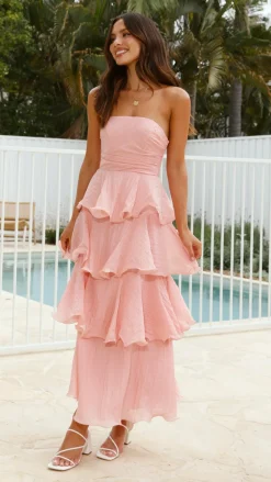LILYWHYT Dresses|Maxi^Lanica Maxi Dress - Pink
