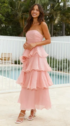 LILYWHYT Dresses|Maxi^Lanica Maxi Dress - Pink