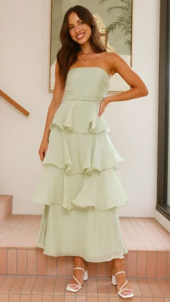 LILYWHYT Dresses|Maxi^Lanica Maxi Dress - Sage
