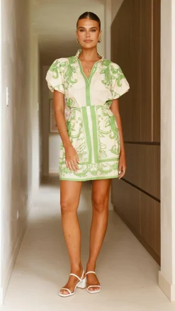 Mia Milani Sets|Tops^Lanie Shirt - Sage / Cream