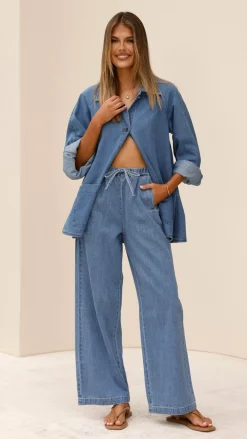 Fashion Allied The Denim Edit|Jackets^Laura Denim Jacket - Mid Wash