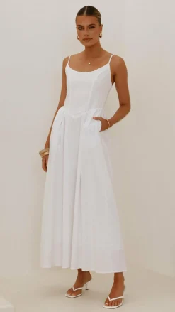 CAXTON ST Dresses|Maxi^Laurelia Maxi Dress - White