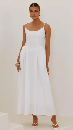 CAXTON ST Dresses|Maxi^Laurelia Maxi Dress - White