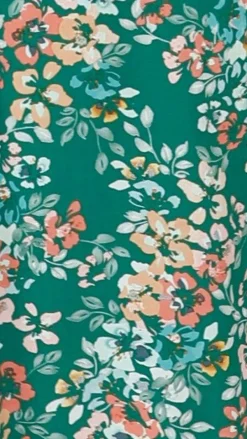 Sweet Acacia Dresses|Midi^Laury Midi Dress - Green Floral