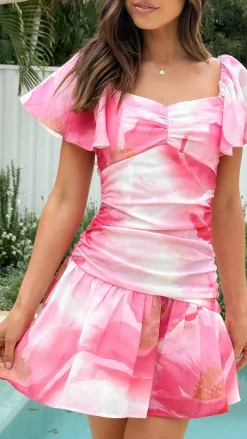 Style State Sale Dresses^Laury Mini Dress - Pink Floral