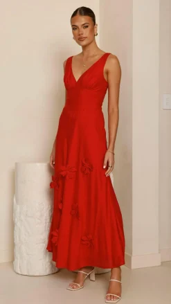 SASHA (BNE) Dresses|Maxi^Lavara Maxi Dress - Red