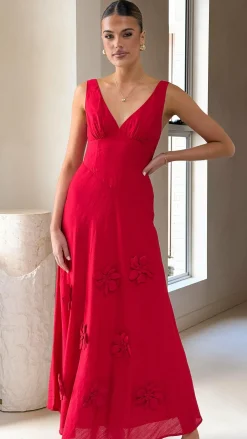 SASHA (BNE) Dresses|Maxi^Lavara Maxi Dress - Red
