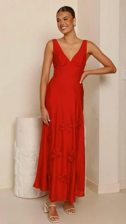 SASHA (BNE) Dresses|Maxi^Lavara Maxi Dress - Red