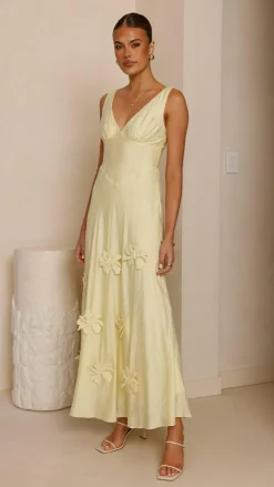SASHA (BNE) Dresses|Maxi^Lavara Maxi Dress - Yellow