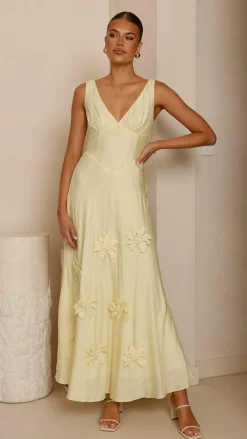 SASHA (BNE) Dresses|Maxi^Lavara Maxi Dress - Yellow