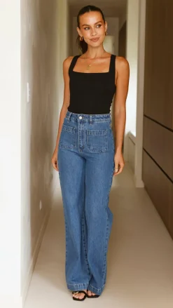 Bubblegum Tops^Layken Top - Black