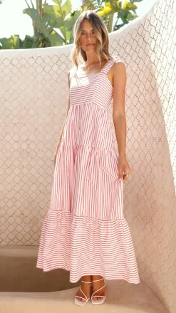 Iris Maxi Sale Dresses^Laylah Maxi Dress - Red Stripe