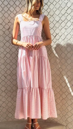 Iris Maxi Sale Dresses^Laylah Maxi Dress - Red Stripe