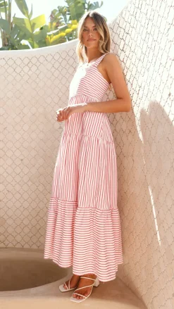 Iris Maxi Sale Dresses^Laylah Maxi Dress - Red Stripe