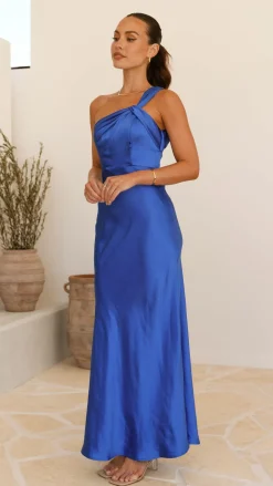 LILYWHYT Dresses|Maxi^Leah Maxi Dress - Cobalt Blue
