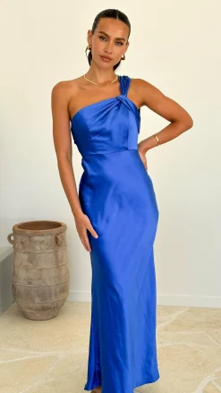 LILYWHYT Dresses|Maxi^Leah Maxi Dress - Cobalt Blue
