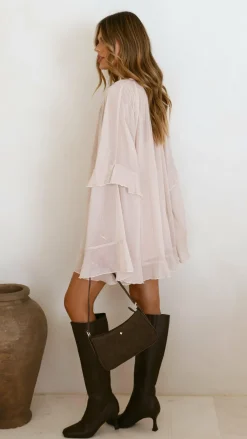 KOLI Dresses|Mini^Leera Mini Dress - Nude