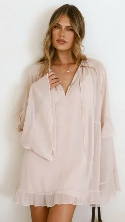 KOLI Dresses|Mini^Leera Mini Dress - Nude