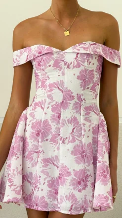 SASHA (BNE) Sale Dresses^Lena Mini Dress - Pink Floral