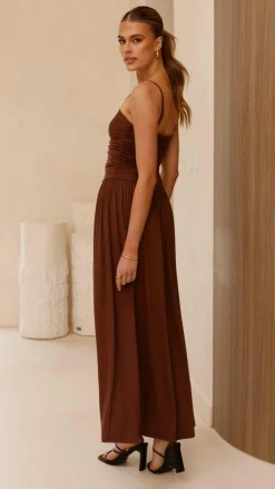 Prem Group Dresses|Maxi^Libertine Maxi Dress - Chocolate