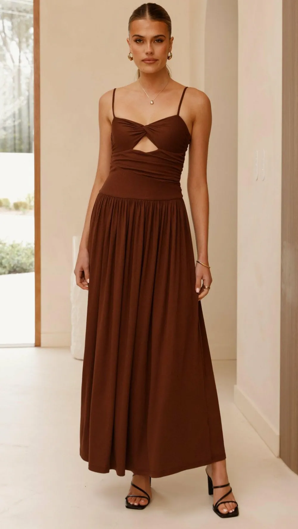 Prem Group Dresses|Maxi^Libertine Maxi Dress - Chocolate