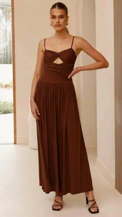 Prem Group Dresses|Maxi^Libertine Maxi Dress - Chocolate