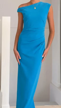 YH AND CO Dresses|Maxi^Lilah Maxi Dress - Azure Blue