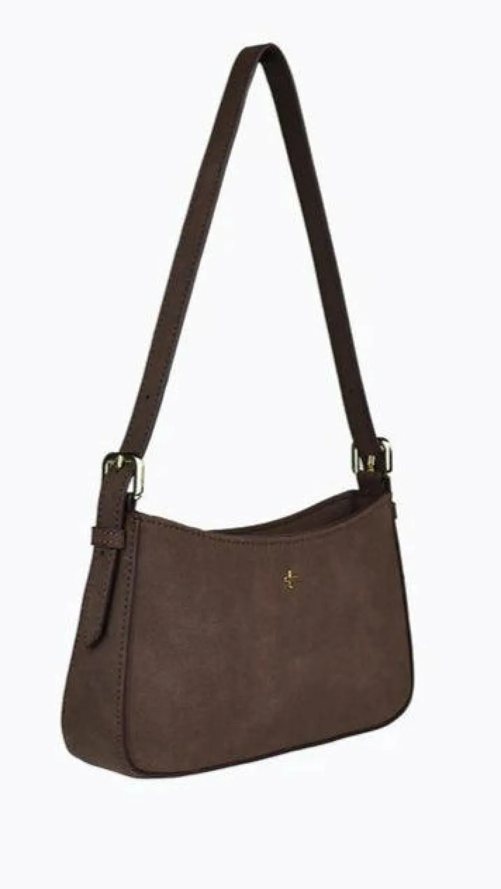 Peta and Jain Bags^Lilu Shoulder Bag - Choc Suede