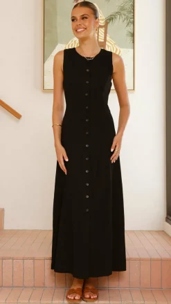 Fashion Allied Dresses|Maxi^Lina Maxi Dress - Black