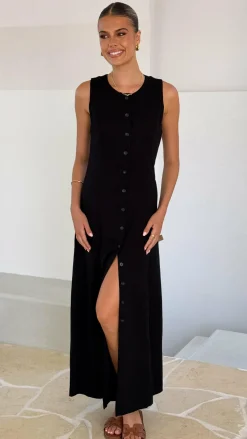 Fashion Allied Dresses|Maxi^Lina Maxi Dress - Black