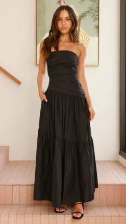YH AND CO Dresses|Maxi^Lola Maxi Dress - Black