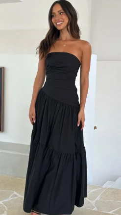 YH AND CO Dresses|Maxi^Lola Maxi Dress - Black