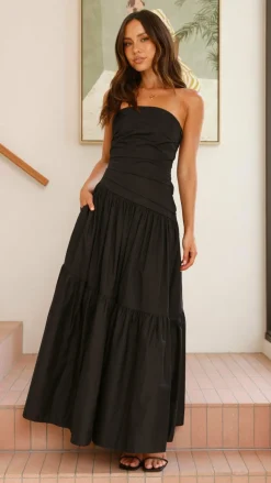 YH AND CO Dresses|Maxi^Lola Maxi Dress - Black