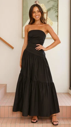 YH AND CO Dresses|Maxi^Lola Maxi Dress - Black