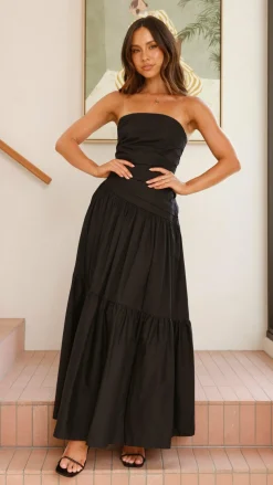 YH AND CO Dresses|Maxi^Lola Maxi Dress - Black
