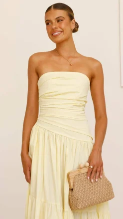 YH AND CO Dresses|Maxi^Lola Maxi Dress - Yellow